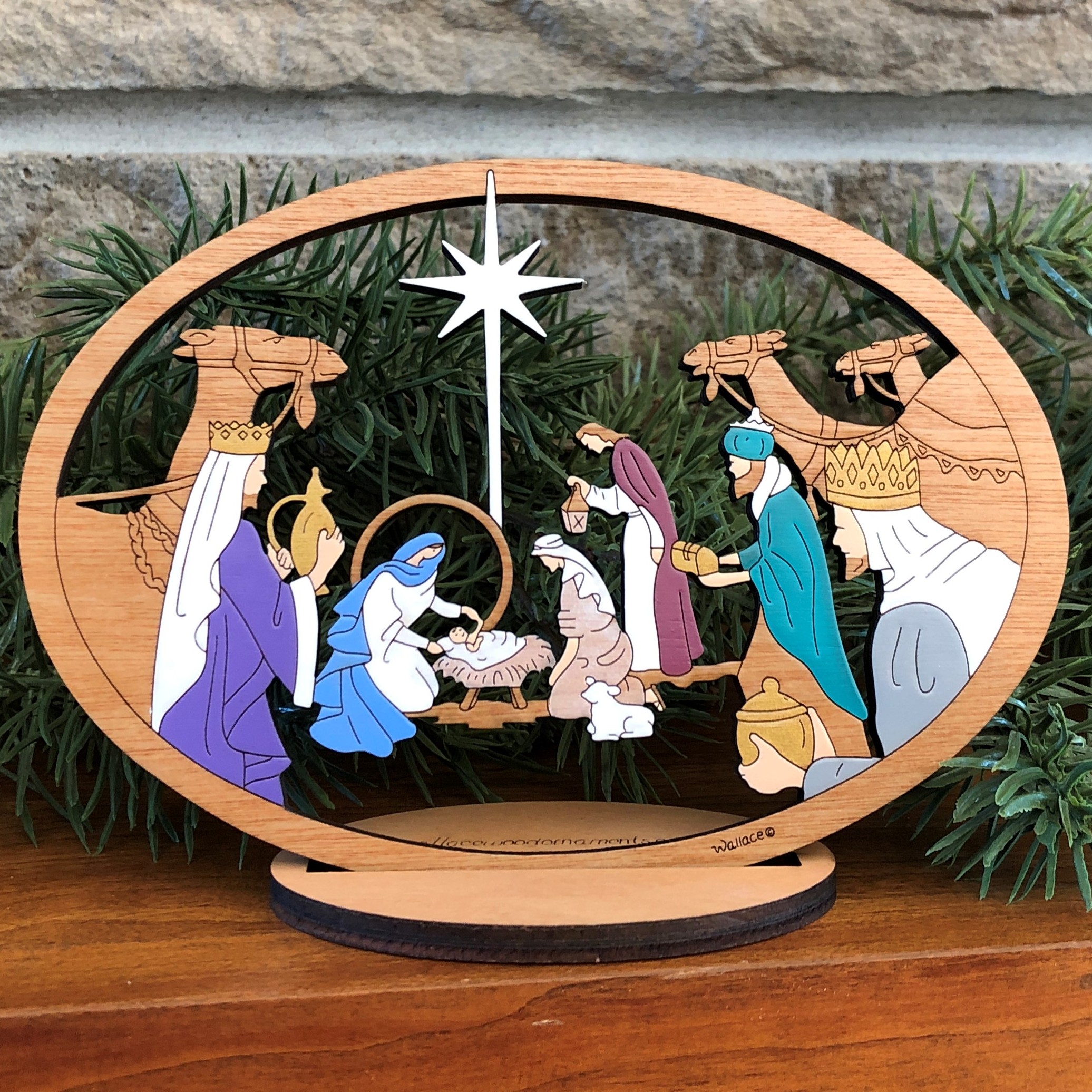 (image for) Small Camel Nativity With Stand - Click Image to Close